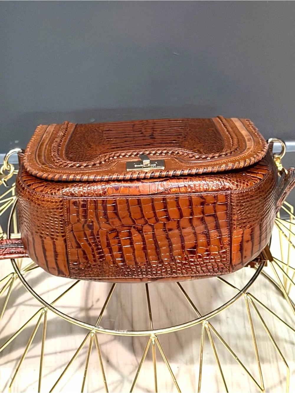 BRAHMIN Sonny Flap Crossbody Melbourne Collection